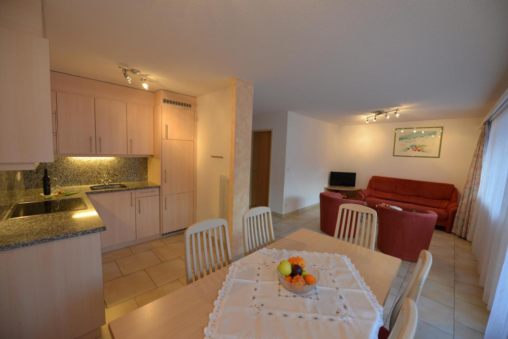 Haus Kandahar Saas-Fee Rom bilde