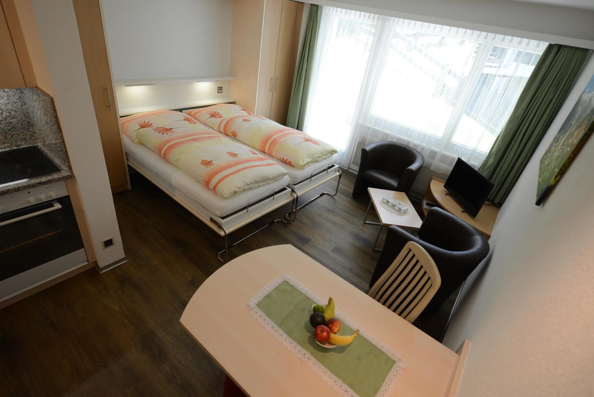 Haus Kandahar Saas-Fee Rom bilde