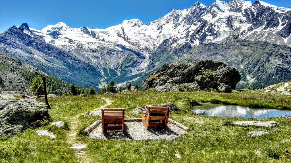Haus Kandahar Saas-Fee Eksteriør bilde